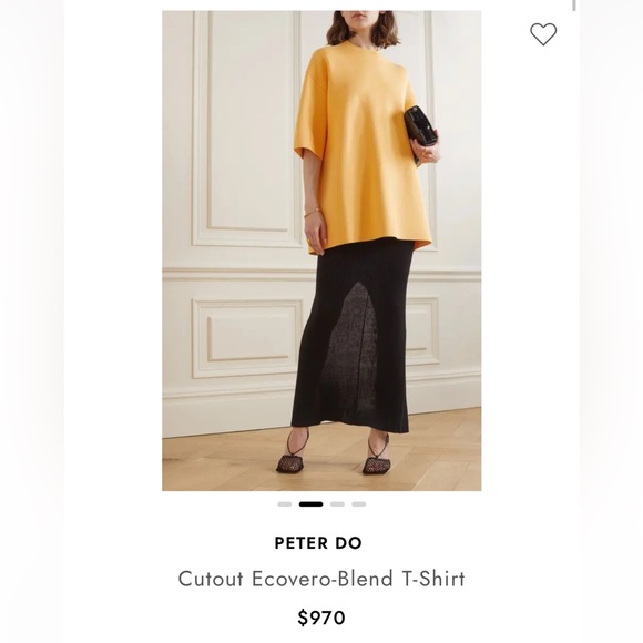 PETER DO
Cutout Ecovero-Blend T-Shirt🤩 - Picture 2 of 4